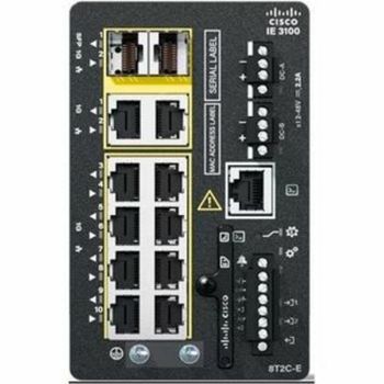 Conmutador Cisco Catalyst IE-3100-8T2C-E Gestionado L2 Gigabit Ethernet Montaje en Rack