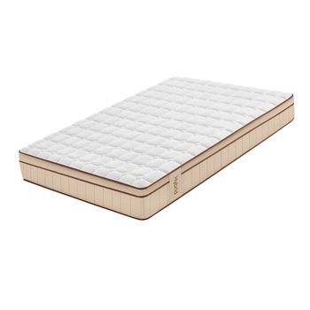 Colchón Hybrid Marrón 27 Cm - 80x190 Cm - Moonia