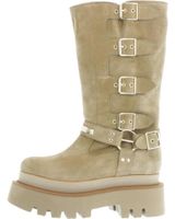 de yellow botas mujer modelo lola xl color marron claro arena