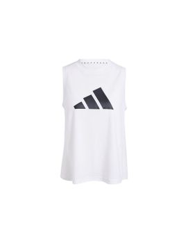 Tops de Fitness adidas Essentials Tr-Es Logo Mujer Blanco