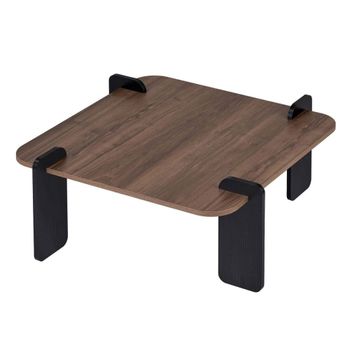 Mesa de centro con tablero cuadrado l90 cm -