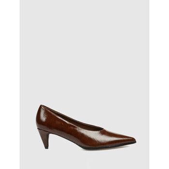 Kamome Trends Zapatos de tacón SALÓN TANTE CÁMEL para mujer