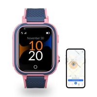 robin k1 reloj gps para ninos con llamadas y sim preactivada sin redes sociales ni juegos rosa