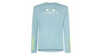 camiseta de manga larga oakley seeker flow azul
