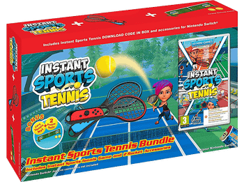 Nintendo Switch Instant Sports Tennis Bundle (con 2 raquetas) (Código de descarga)