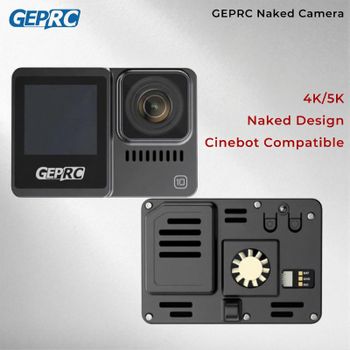 Cámara GEPRC Naked GP11/GP12, Cámara de Acción Completa GP9/GP10/GP11/GP12 Ultimate Fpv 4K 5K, Apta para Drones Cinebot MAKE5 RC FPV