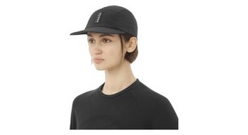 Gorra de verano salomon s lab ultra negra