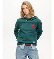 superdry para mujer w2012573a sudadera sdco neon verde l casual algodon manga larga