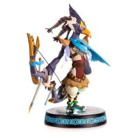 first 4 figures estatua the legend of zelda breath of the wild revali collector