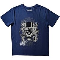 guns n roses tops y camisetas faded skull para mujer