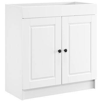 Cabinet Debajo Del Fregadero Blanco 56 X 37,5 X 81 Cm Vidaxl