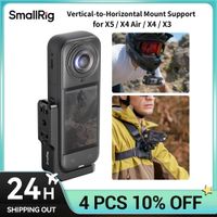 smallrig x5 placa de montaje de liberacion rapida soporte de montaje vertical a horizontal para insta360 x5  x4 air  x4  x3 5824