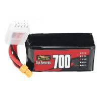 bateria lipo zop power 4s 148v 700mah 75c 1036wh con conector xt30 para drone de carreras rc fpv