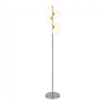 Lámpara de pie riha opal (6 luces)