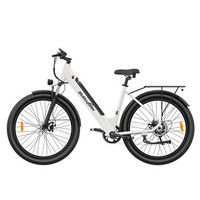 bicicleta electrica urbana zazawork c28 29 250 w 36 v 20 ah para desplazamientos diarios r blanco