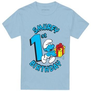 The Smurfs Camiseta Smurfy para mujer