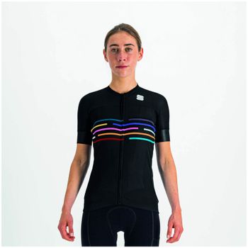 Sportful Womens Vélodrome Jersey - M - Black