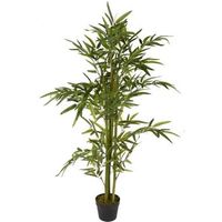 planta artificial  maceta 130 cm bambu