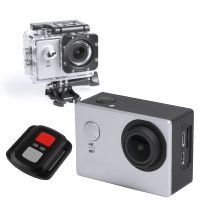 klack pro 4k camara deportiva de accion con mando gris