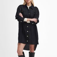 barbour international christa lyocell dress - uk 10