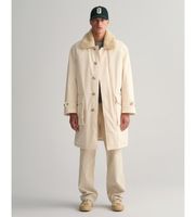 gant para hombre 7006373 abrigo funcional beige xxl casual algodon manga larga