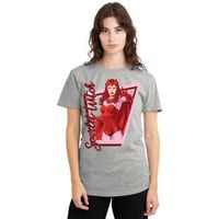marvel tops y camisetas tv19208 para mujer