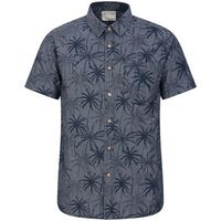 mountain warehouse camisa manga larga tropical para hombre