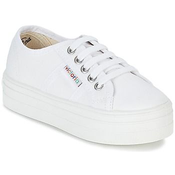 Victoria Zapatillas BASKET LONA PLATAFORMA KIDS para niña