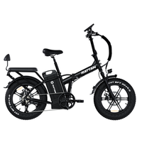 bicicleta electrica plegable rattan lm ultra r bateria de 405 ah autonomia de 200 km negra