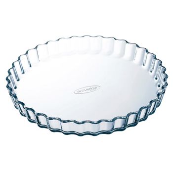 Molde tarta vidrio borosilicato 28x28x4 cm
