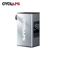 cyclami a3 max bomba electrica portatil de aleacion de aluminio plateada 150 psi inflador de neumaticos recargable para bicicleta valvula schrader presta