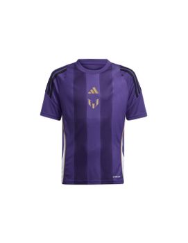 Camiseta de Fútbol Adidas Messi Training Infantil Púrpura