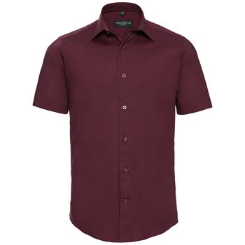 Russell Collection Camisa manga corta 947M para hombre