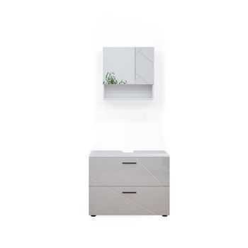 Conjunto De Muebles De Baño Irma 2 Piezas Vicco