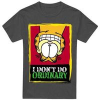 garfield camiseta i dont do ordinary para mujer