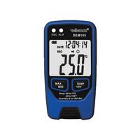 velleman datalogger mide la temperatura y la humedad usb pantalla lcd alarma fuerte duracion de la bateria larga