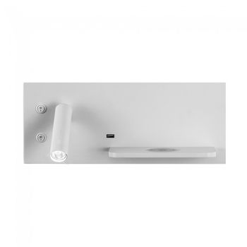 Aplique de pared led velazquez (2+8w)