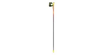 Bastones leki vertical k trail negro rojo amarillo