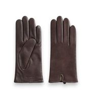 gant para mujer 4930079 guantes de piel marron m clasico