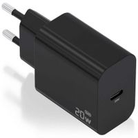 aisens a110-0939 cargador gan 20w 1xusb-c pd30 negro