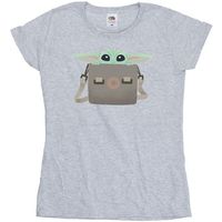 disney camiseta manga larga the mandalorian para mujer