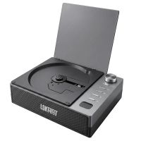 lokmat l-cd201 reproductor de cd portatil bluetooth 51 4000 mah altavoces estereo hifi radio fm aux usb salida optica r