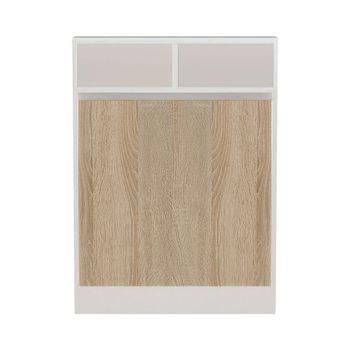 Mesa de comedor extensible para 2 personas en madera - madera clara