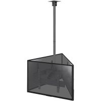 kimex soporte de techo inclinablegiratorio para 3 tv 50-75 vesa 600x400 max 45kgpantalla