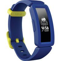 fitbit ace 2 kids fitness tracker - blue  yellow universal blue