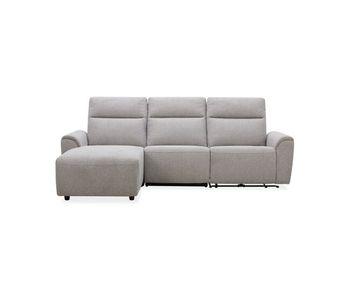 Chaise longue relax electrica toby izquierda 4 plazas gris