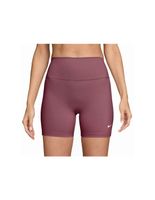 mallas de fitness nike one high-waisted 5 biker mujer rojo