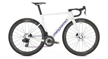 Bicicleta de carretera megamo pulse 04 slr sram force axs 12v 700 mm blanca 2026