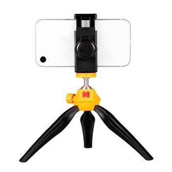 Trípode Kodak KTP001 para Smartphone Bluetooth 21 cm Negro y Amarillo