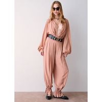 liu jo pantalones pantalones amplios con cordon ajustable para mujer